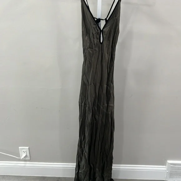 Bec & Bridge Metallic Brown Maxi Dress - Picture 5 of 13